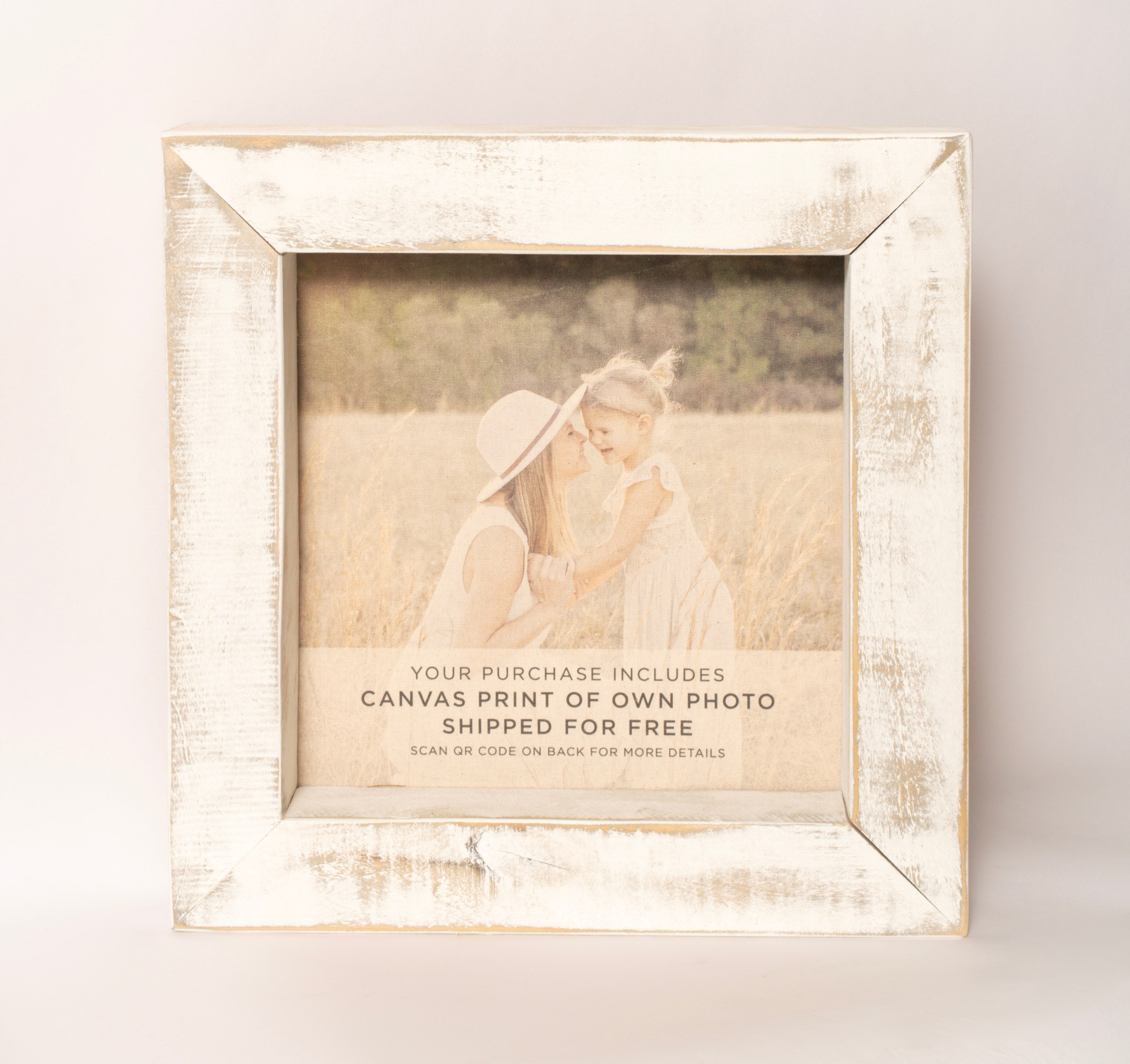 18"x18" Timberwood Custom Photo Frame