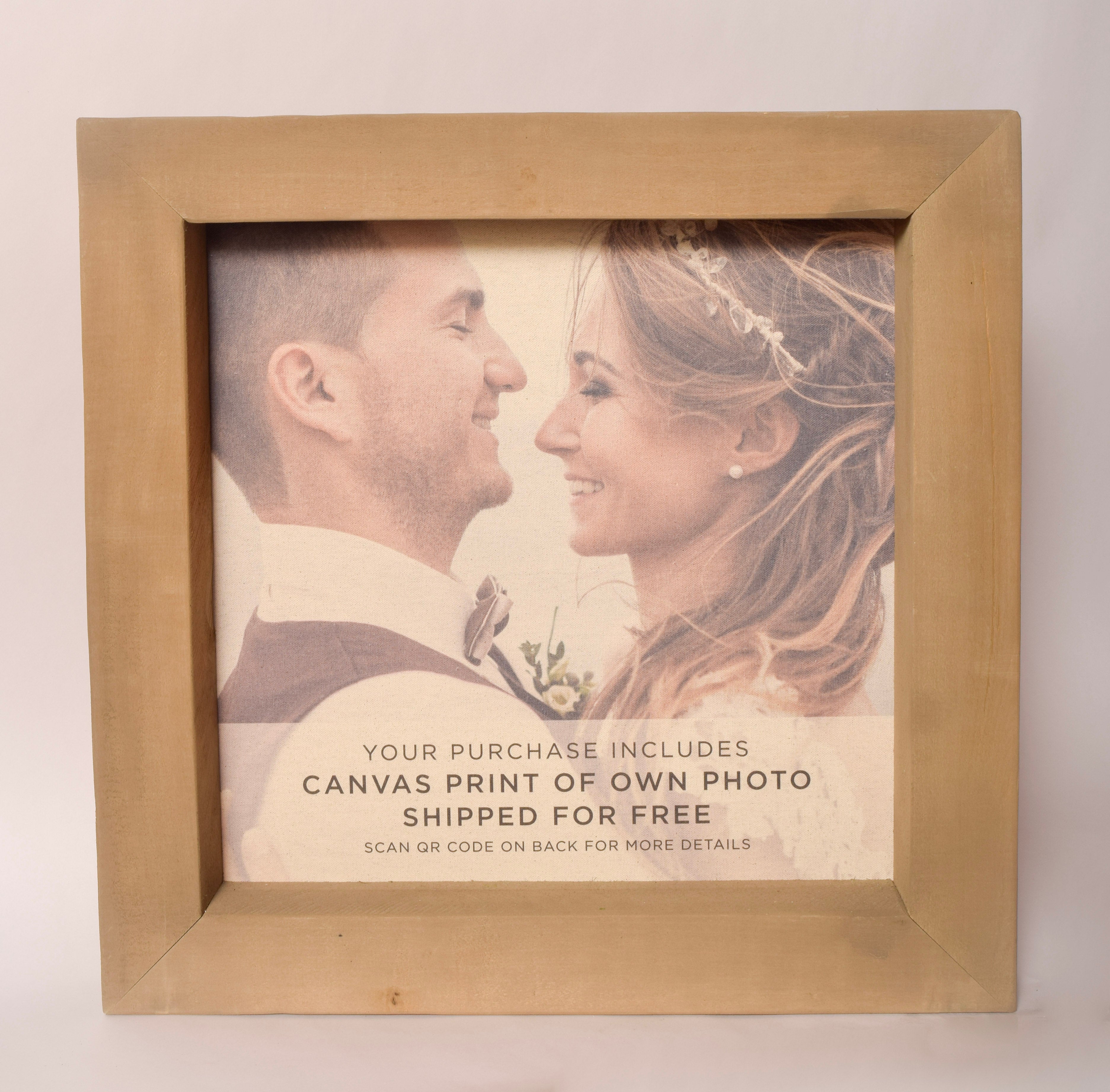 Customizable 23x23 photo frame from Pella, IA