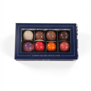 Garden Square Garden & Tradition 8-piece truffle box packaging, Pella, Iowa